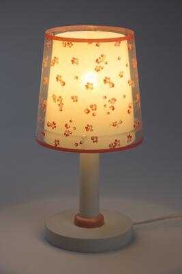 Dětská stolní lampička Dream Flowers, růžová - 2