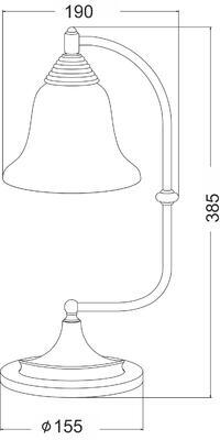 Stolní lampa Moby - 2