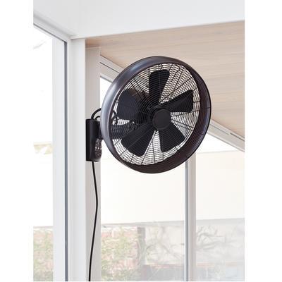 Nástěnný ventilátor Lucci Wall fan - černý - 2
