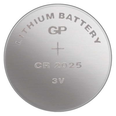 Lithiová knoflíková baterie GP CR2025 3V 5ks - 2