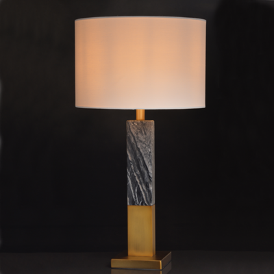 Stolní lampa Fancy, mosaz - 2