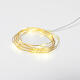 Venkovní zlatý LED nano řetěz 2m WW 2xAA časovač - 2/2