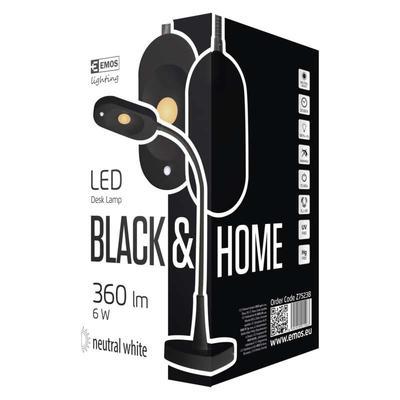 LED stolní lampa BLACK&HOME - 2