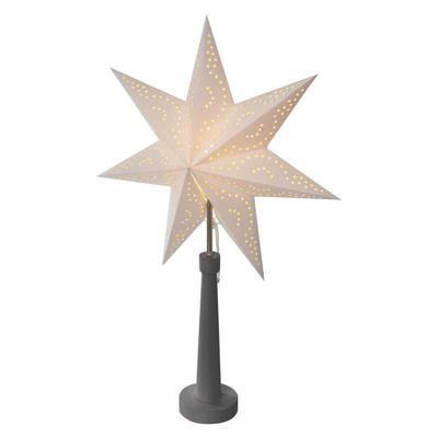 Vánoční dekorativní lampa Hvězda 1 - šedá - 2