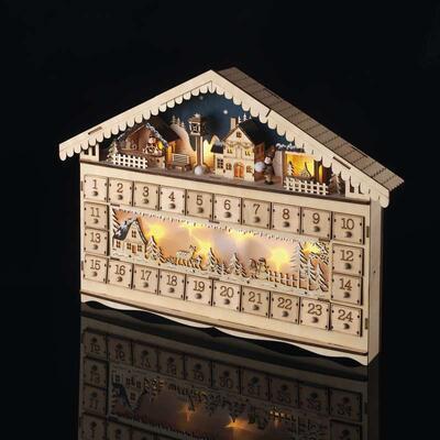 Vánoční LED adventní kalendář, časovač - 3