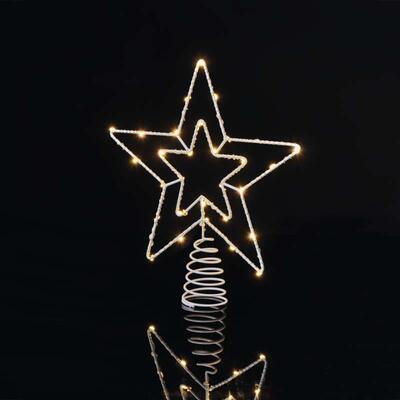Spojovací Standard LED vánoční hvězda, 28cm, WW - 3