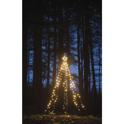 Vánoční venkovní LED strom 180cm WW, časovač - 3