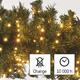 LED vánoční řetěz – ježek Jantar IP44 12m časovač - 3/7