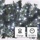 LED vánoční řetěz – ježek CW IP44 8m časovač - 3/7