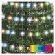 LED vánoční stromek s řetězem a hvězdou 1,5m RGB - 3/7