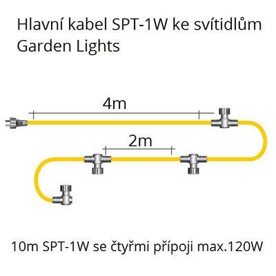 PLUG&PLAY SPT-1 hlavní kabel se 4 přípoji - 10m - 3