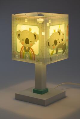 Dětská stolní lampička Koala, zelená - 3