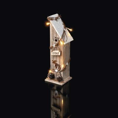 Vánoční dekorativní LED domek s časovačem - 1 - 3