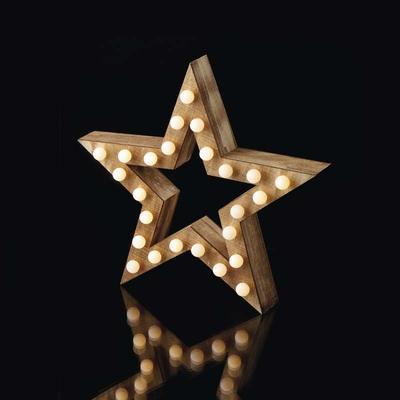 Dekorativní LED hvězda s časovačem - 3