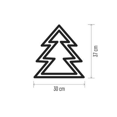 Vánoční dekorativní LED strom časovačem - 4