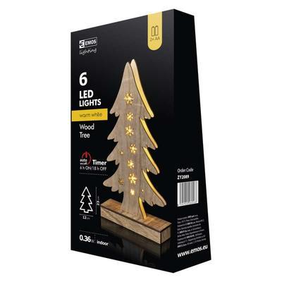 Vánoční dekorativní LED stromeček s časovačem - 5